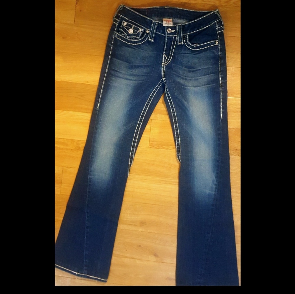 Women's True Religion Jeans size 28 Jeweled pocket